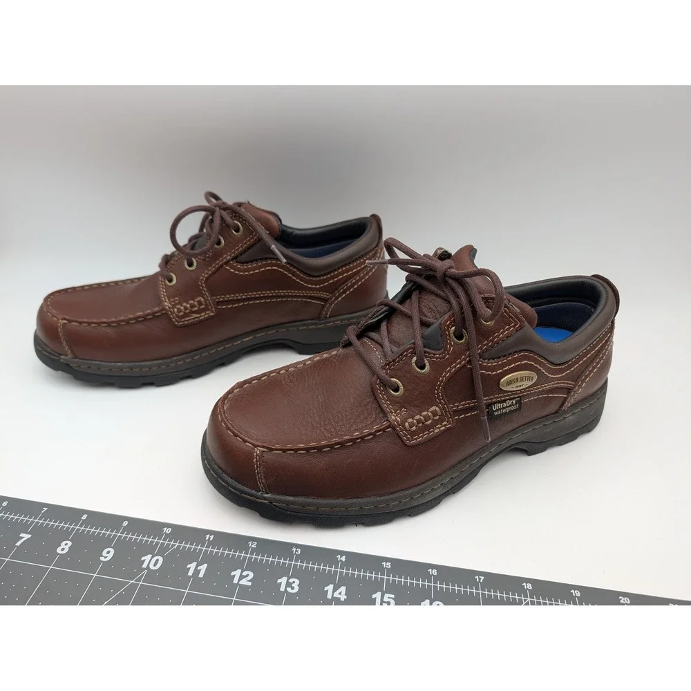 Irish Setter Mens Shoes 9 D Hunt UltraDry Waterproof Brown Moc Toe
